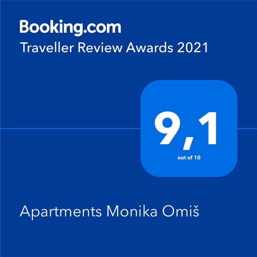 Apartments Monika Omis Omiš Exterior foto