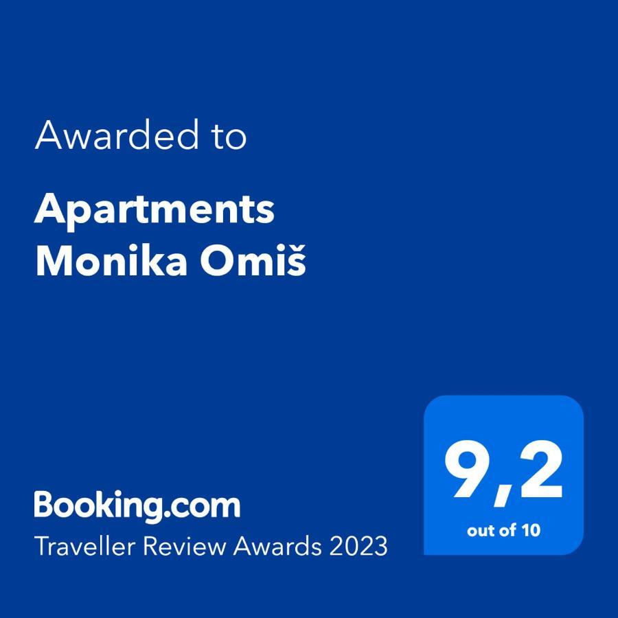 Apartments Monika Omis Omiš Exterior foto