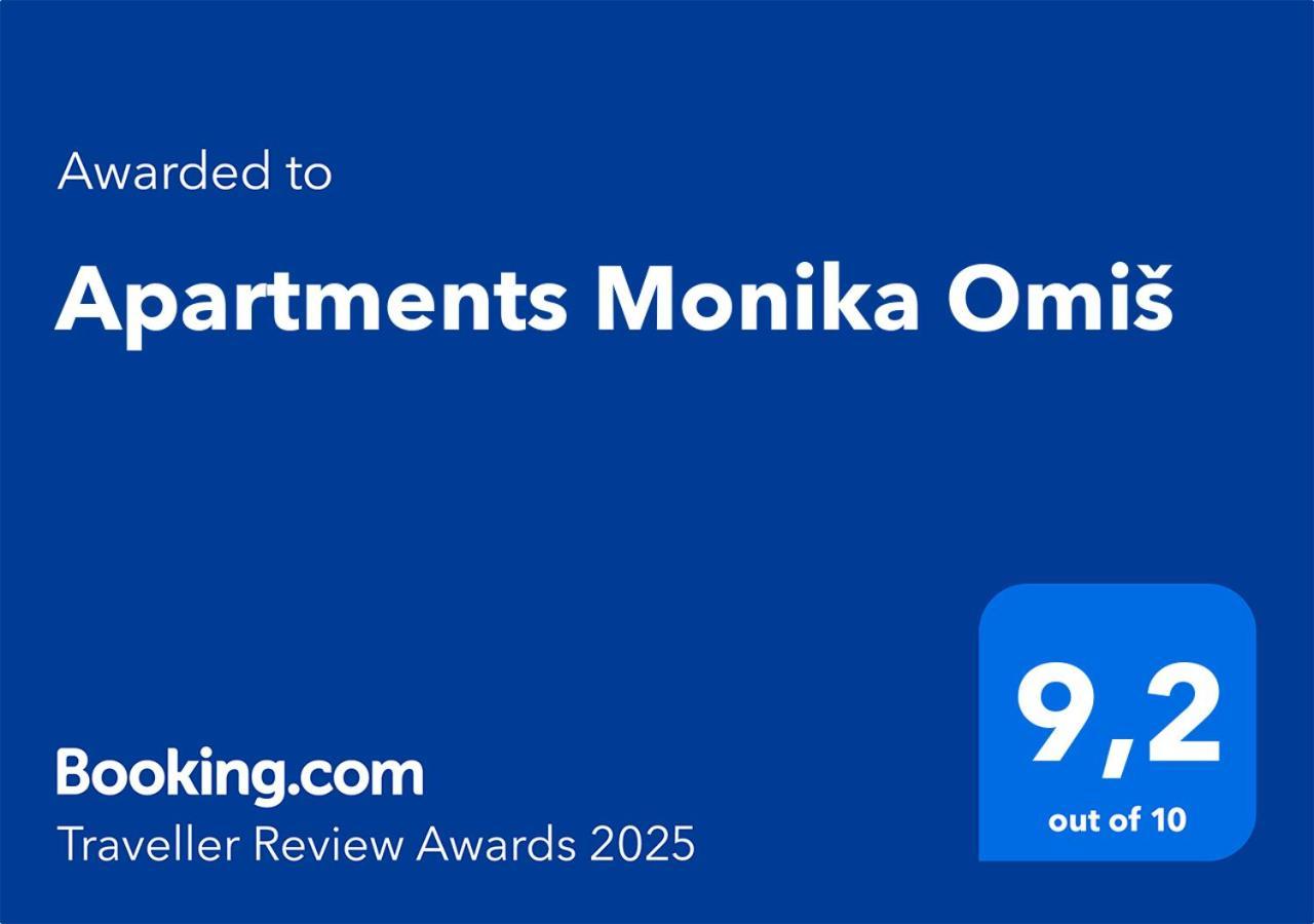 Apartments Monika Omis Omiš Exterior foto